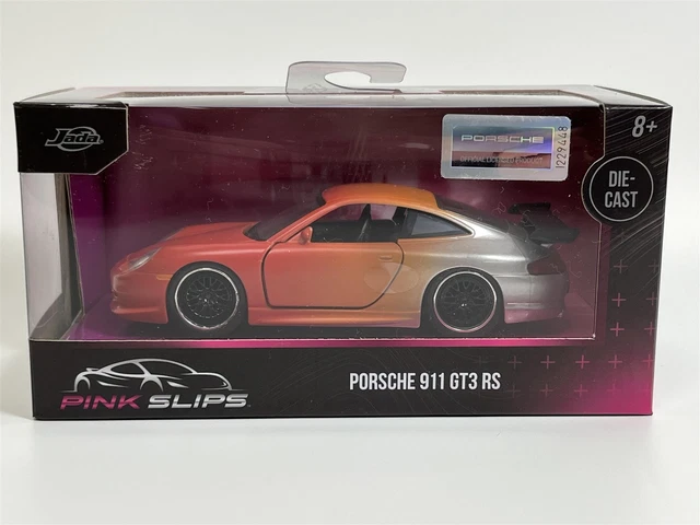 Rare Miniature Porsche 911 GT3 Rose Hot Wheels | Voiture De Course