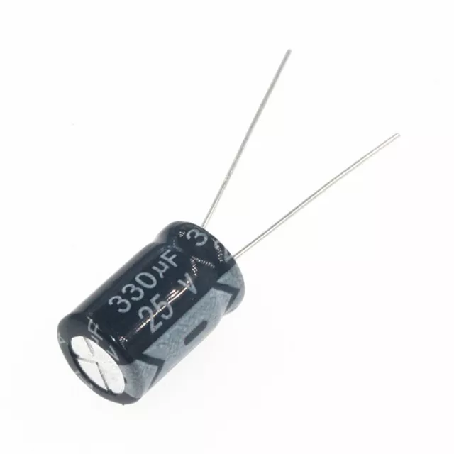 10uF 22uF 33uF 47uF 100uF 220uF 330uF 470uF 680uF 25V Electrolytic Capacitor