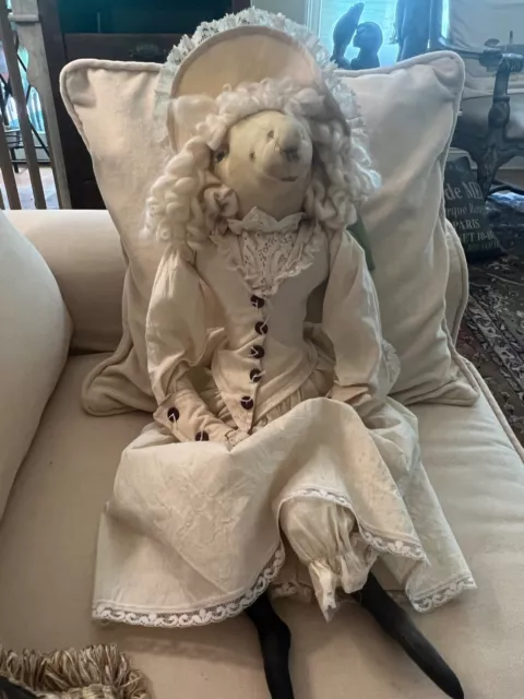 Joe Spencer, Gathered Traditions, Vintage Rare Lamb Lady