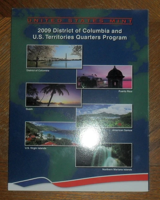JB RFM 74570 2009 District of Columbia and U.S. Territories Quarters Program. Wi