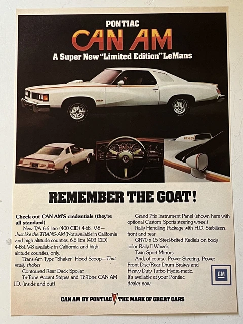 1977 Pontiac “Can Am” Limited Edition LeMans!
