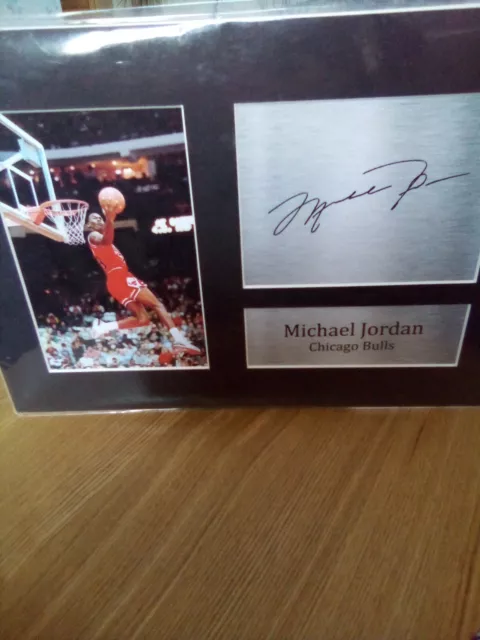 michael jordan chicago bulls Photo Display New In Bag