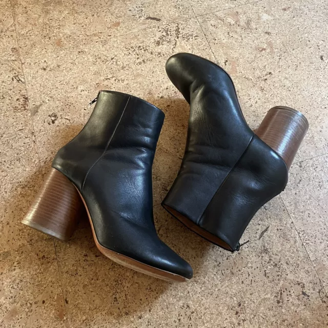 maison martin margiela ankle boots black size 37 2