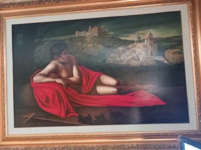 San Giovannino Di Caravaggio Sergio Ughi 70x100