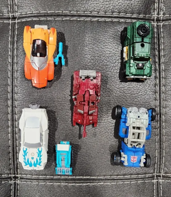 Transformers Legends Class Lot (Tailgate, Warpath, Beechcomber, Brawn & Wheelie)