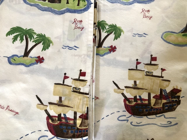 Par de FUNDA DE ALMOHADA estándar de granero de cerámica pirata para niños CALA DEL TESORO envíos Par de FUNDA DE ALMOHADA estándar de granero de cerámica pirata para niños CALA DEL TESORO envíos