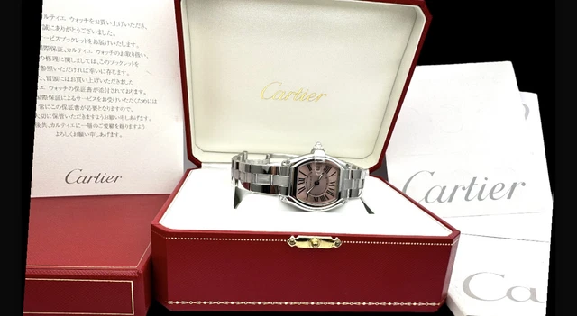 Cartier Roadster Watch 2675 Woman's 31mm Quartz Swiss Made 6 1/4" Cartier Roadster Watch 2675 Woman's 31mm Quartz Swiss Made 6 1/4"