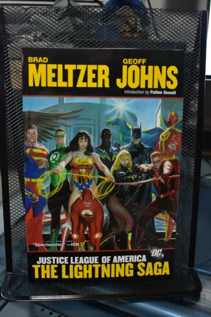 Justice League of America The Lightning Saga DC TPB BRAND NEW JLA Geoff Johns