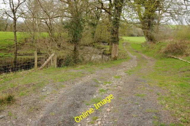 Photo 6x4 Farmland track Crugybar Farmland track in the Cothi valley nort c2013