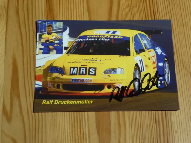 1 Autogramm V8 Star 2002 Ralf Druckenmüller MRS-Team