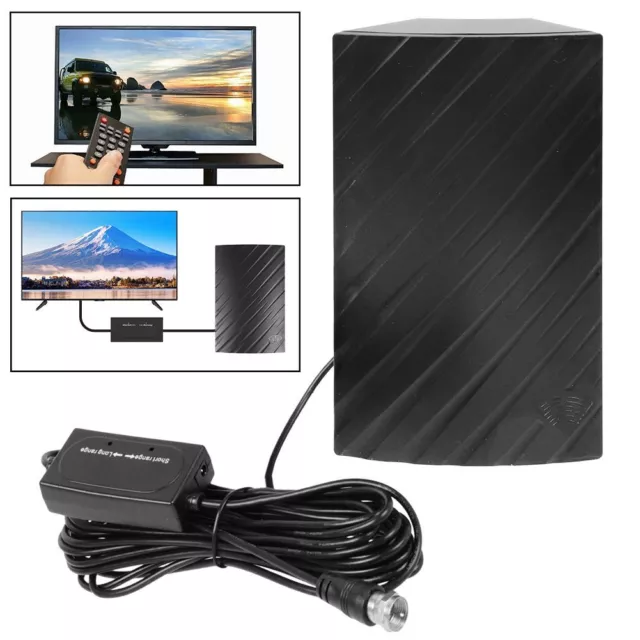 5600 Miles Digital TV Antenna Indoor HDTV Amplified Signal Booster 4K HD 1080P