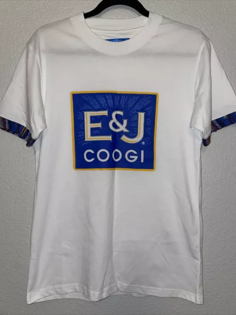 COOGI Sport X E&J American Brandy Collaboration Shirt Men's Size Small RARE!