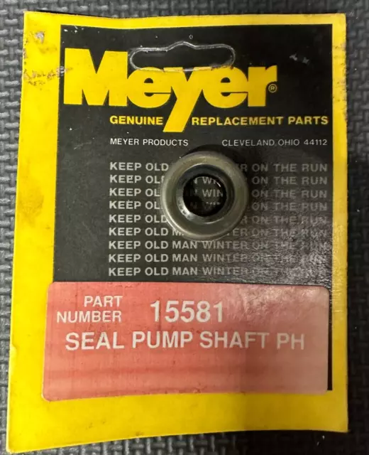 Meyer Genuine Replacement Parts Seal Pump Shaft PH Part # 15581
