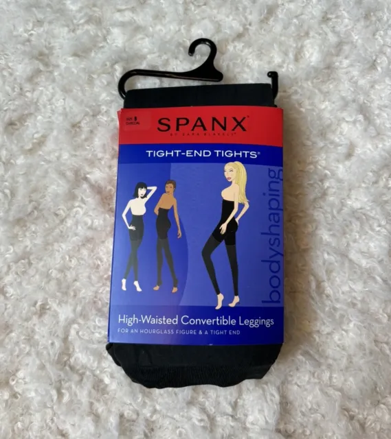 SPANX Women’s B Tight-End Tights High Waisted Convertible In Charcoal