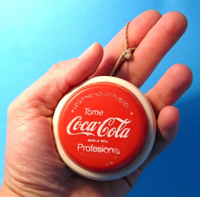 1980 DRINK COCACOLA/COCACOLA Ad. ARGENTINE Russell Yoyo/Yoyo modèle