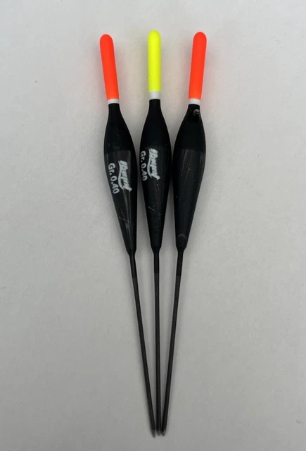 Flotteur,Lot de 10 flotteurs de pêche à bâton lumineux,ensemble bouée,bouchons fluctuants,taille