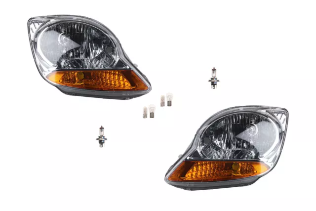 Scheinwerfer Set Halogen passend für Daewoo Matiz KL1K 03/05- Leuchtmittel Li Re