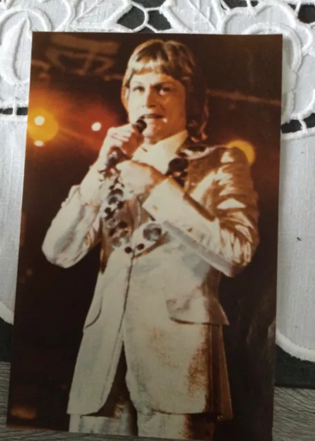 Photo Claude Francois 13/18 cm. Nice 1975