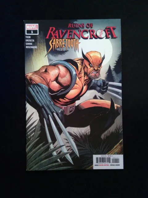 Ruins of Ravencroft Sabretooth #1  MARVEL Comics 2020 NM