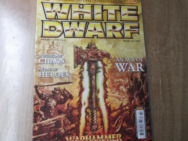White Dwarf Mag Magazine Rpg Vgc Tsr Merp Gurp Ad&D Dungeon Dragon Gdw 367