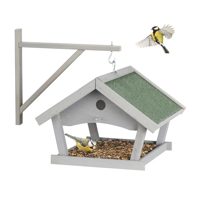Vogelfutterhaus Vogelhaus Vogelhäuschen Vogelfutterstation Futterhaus zum Hängen