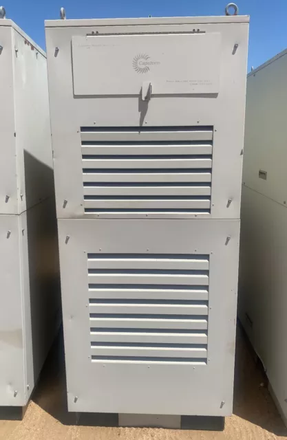 Capstone Microturbine C30 330 Turbine NatGas 3PH 480V 28kW Stats: 2starts 22min