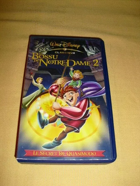 Walt Disney Classique N°62 "Le Bossu de Notre-Dame 2" VHS Videocassette