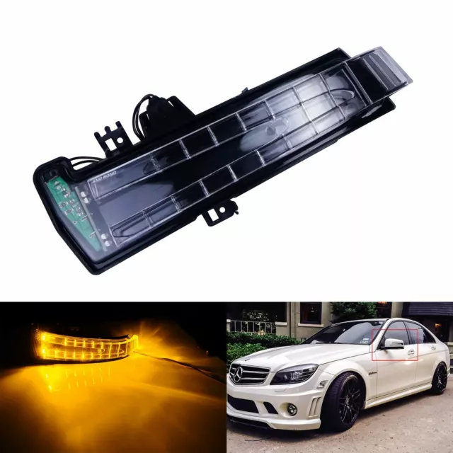 Left LED Wing Mirror Indicator Signal Light Fit Mercedes Benz ​W204 W176 C117 2