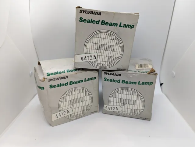 Sylvania 4412A Sealed Beam Lamp Made in USA
