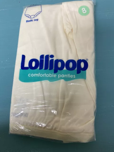 Lollipop® Elastic Leg Brief, 3 Pack