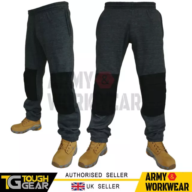 Work tracksuit bottoms sales with knee pads