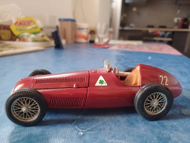 MATTEL MEBETOYS ALFA Romeo 8600 Alfetta 159-1951 Scala 1/25 £49.96