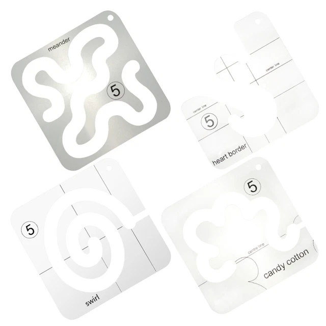 4pcs Patchwork Vorlage Herrscher Patchwork Vorlagen Für Quilten