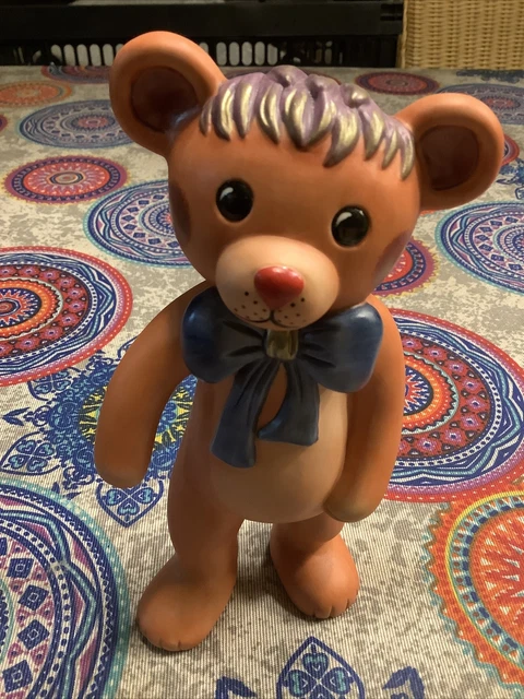 Figurine Goebel Rosina – Gardien Ours En Peluche – 9,5 Cm – Excellent état