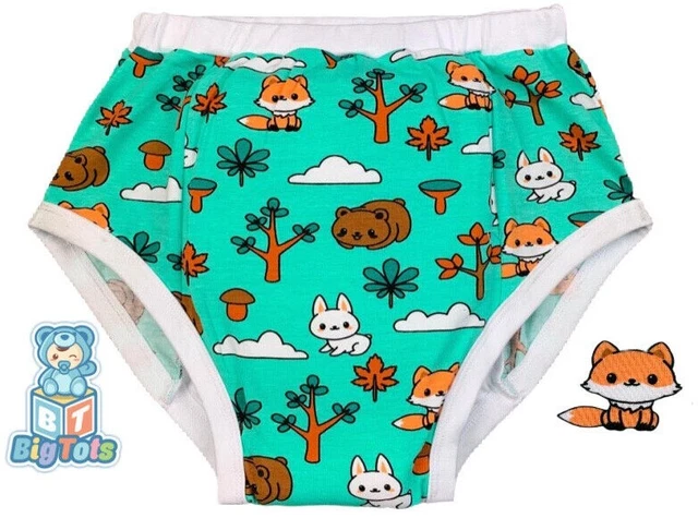 Adult training pant  baby Forest Animals diaper incontinence