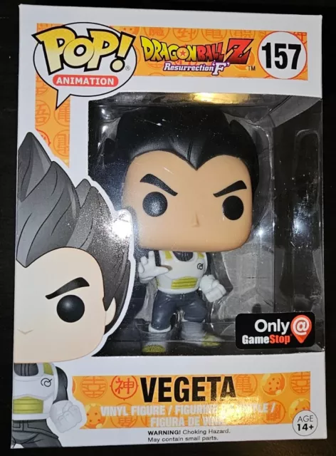 Funko Pop! Anime Dragon Ball Z Vegeta #10 Vinyl Figure Loose OOB