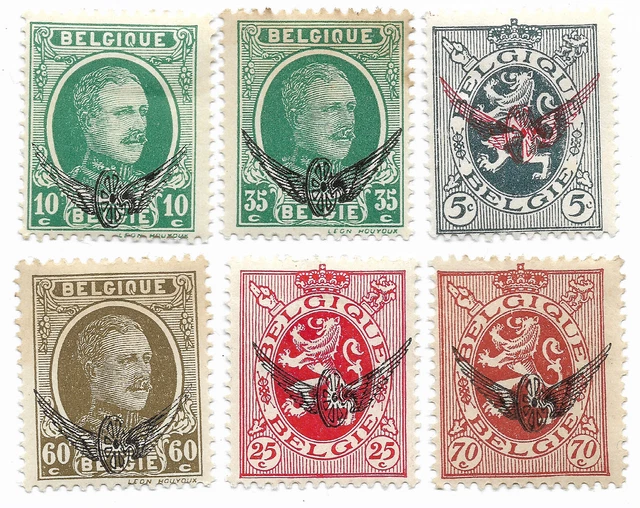 1929 / 1930 - Service YT S2 à S4 + S7 S9 S14 - Livraison 0€ dès 5 lots groupés