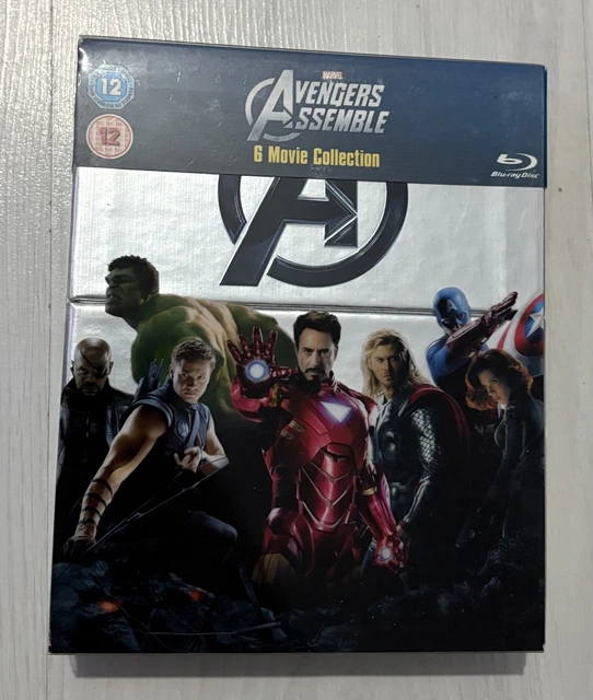 AVENGERS ASSEMBLE 6 Movie Collection Blu Ray Box Set Marvel £5.43