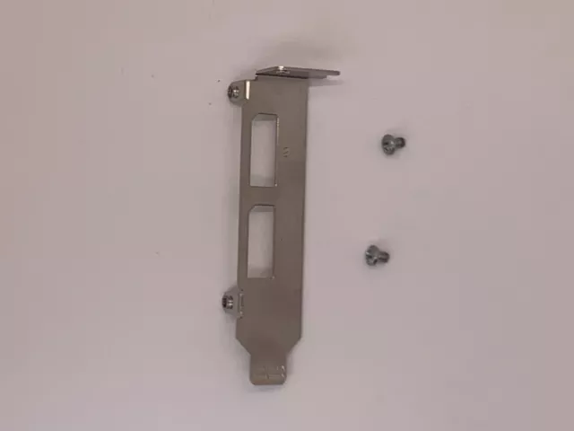 Low-Profile Half Height Bracket With Screws For Nvidia Quadro Nvs 310 Nvs 295