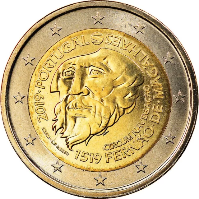 2 euros commémorative - Fernand de Magellan - Portugal 2019 - UNC