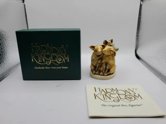 Vintage 1997 Harmony Kingdom: Mutton Chops Trinket Box RW98MC