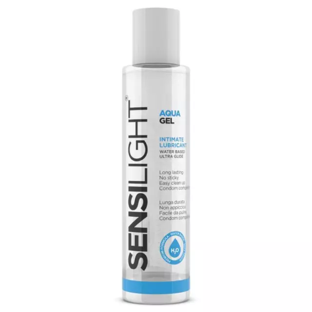 Lubrificante intimo a base acqua gel sessuale salva preservativo vaginale anale