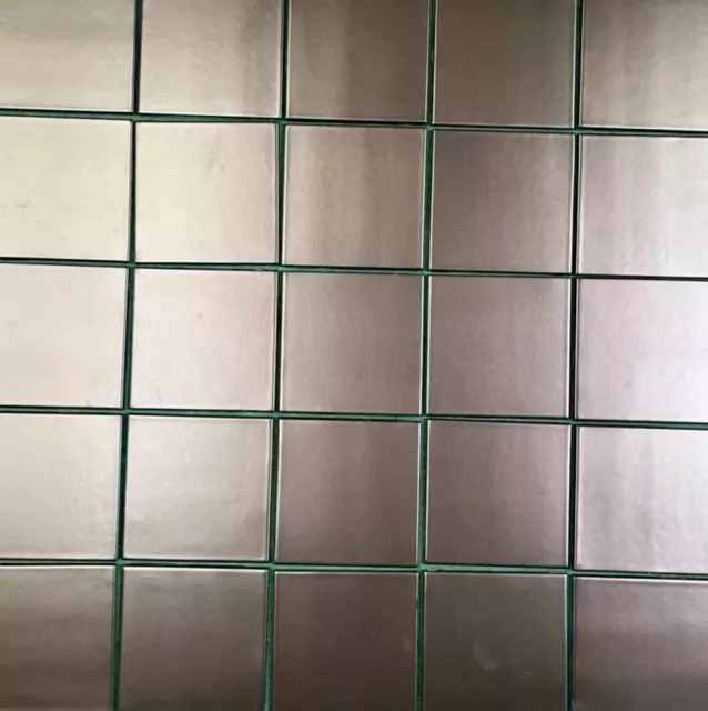 Bathroom Tile 6x6* English Walnut Red Iridescent Wall Ceramic C#IR90 10 sqft