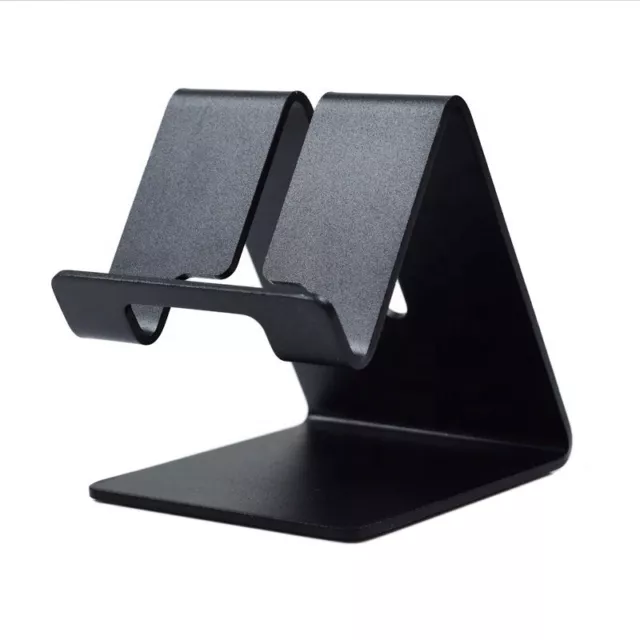Universal Phone Stand, Pure Metal  Dock Cradle Holder for iPhone Samsung