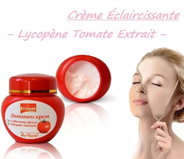 EVTERPA Tomate Crème Visage - Lycopène Tomate Extrait - Éclaircissant Crème 60ml