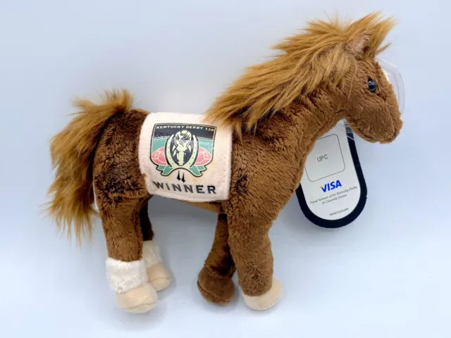 -L Ty Beanie Baby Babies With Tag 2007 Kentucky Derby Horse Smarty Jones