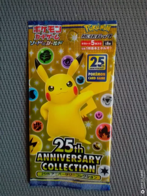 Booster Pokémon Célébration 25 ans