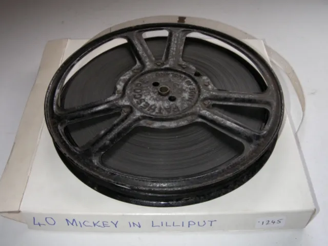 9.5mm - Walt Disney - Mickey In Lilliput - Silent - 300ft - *1245