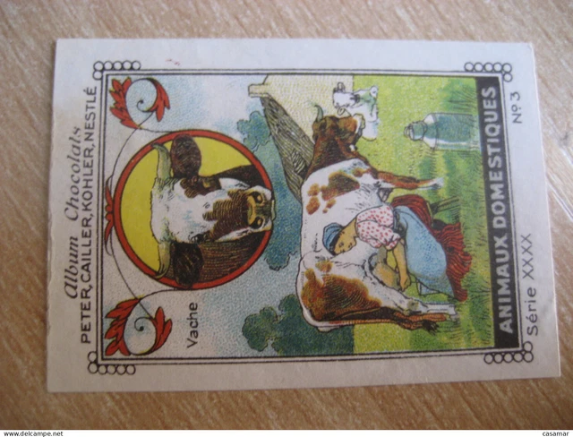 VACHE MILK TORO Toros Bull Cow Peter Cailler Kohler Nestle Chocolate ...