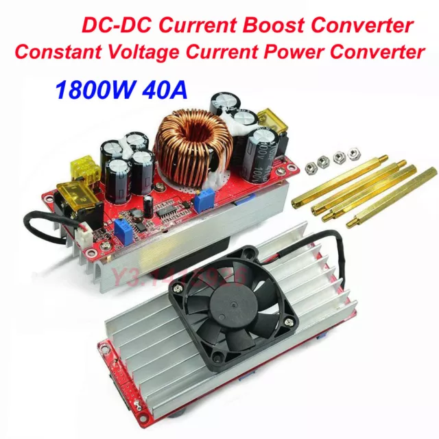 1800W 40A DC-DC Current Boost Converter Constant Voltage Current Power Converter